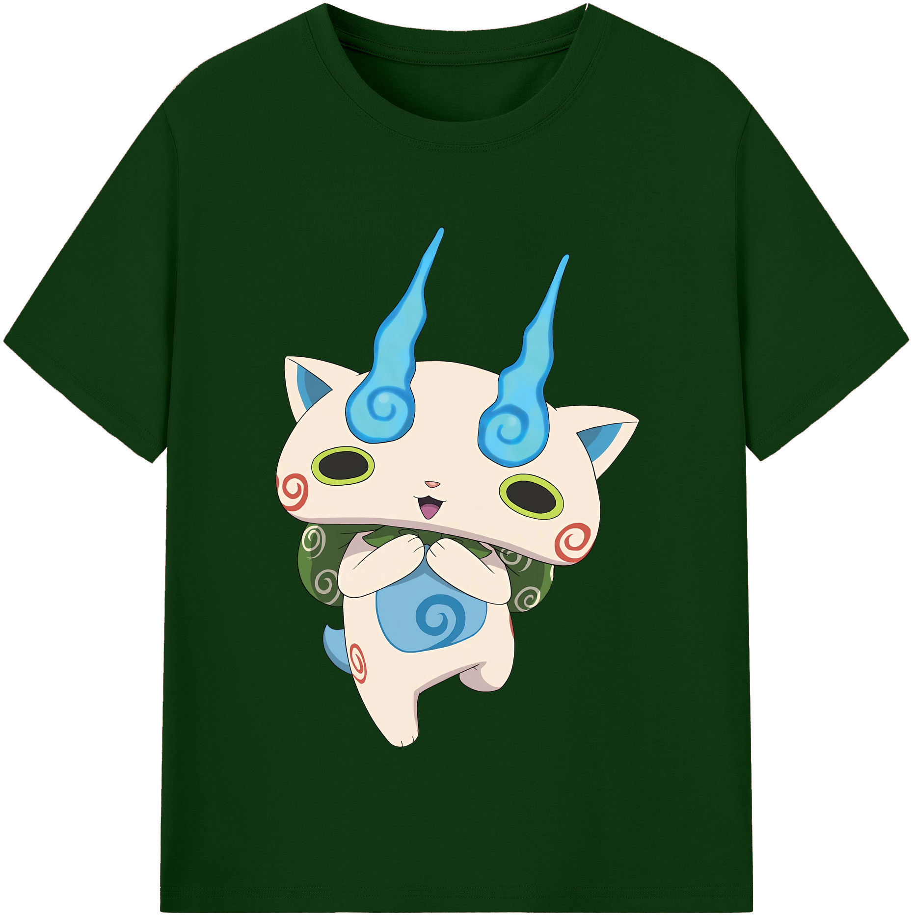 （画像用） 妖怪ウォッチ Yo-kai Watch 綿100％半袖Tシャツ（フロントプリント）